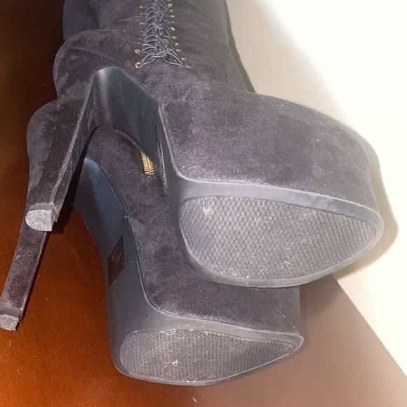 Over the knee Bebe boots - Picture 3 of 7